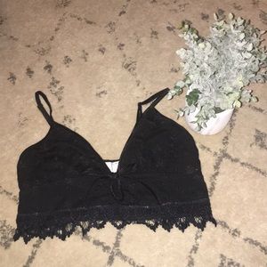 Free People Eyelet Bralette Small